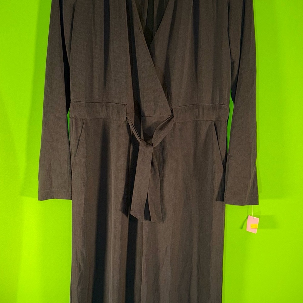 VILA Black Long Sleeve Jumpsuit